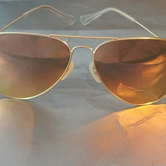 Ray Ban RB3026 Aviator Unisex Sunglasses - Picture 1 of 6